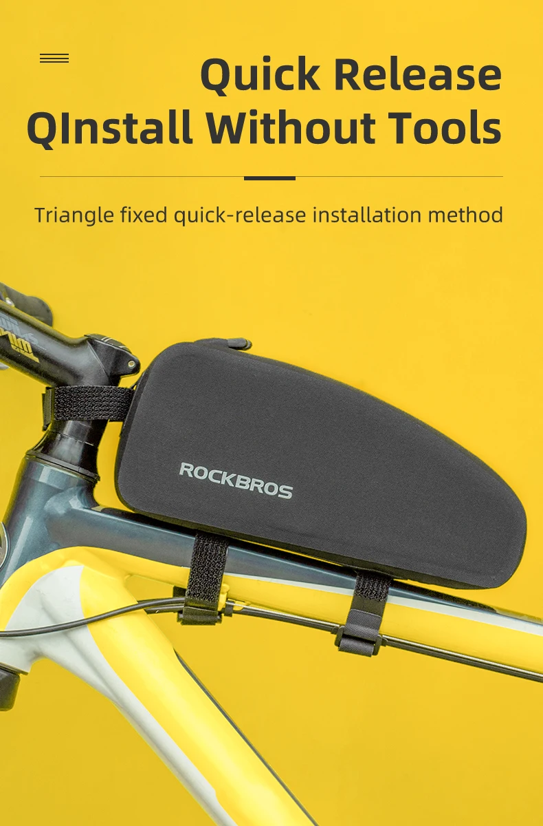 Bike Bag Bicycle Panniers Frame Top Front Tube Waterproof Bag Cycling MTB Road B