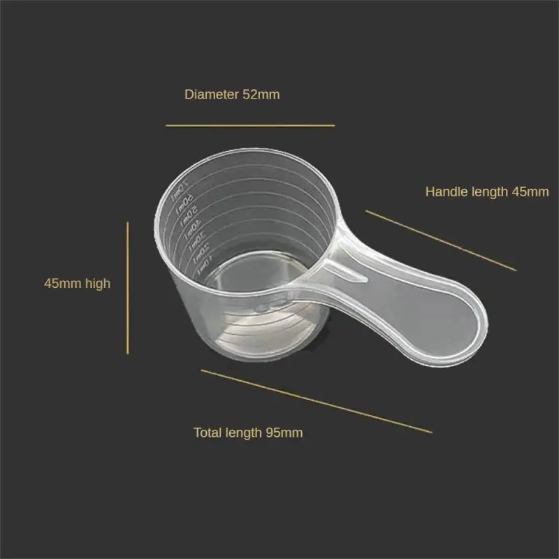 Plastic 20/25/30g50/60ml Milk Powder Spoon with ML Graduated Kitchen Baking Measuring Spoon kitchen measuring spoons,measuring spoon set