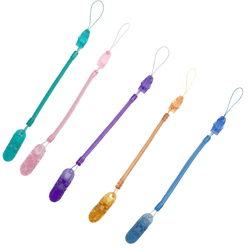 

Anti-drop Chain Baby Pacifier Clip PC Teether Chain Silicone Pacifier Chain Accessories Wholesale