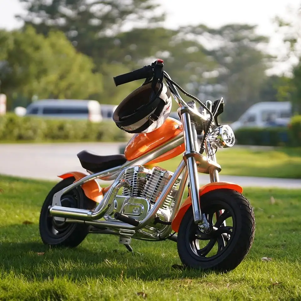 ハイパーゴーゴー　子供用電動乗用バイク チョッパー ハイパーゴゴゴクルーザー12プラス子供用電動バイク12インチ