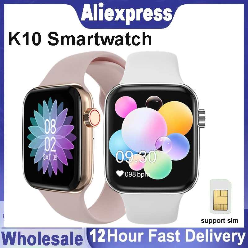 2023 K10 Smartwatch Series 8 Support Sim Card Smart Watch Women Men