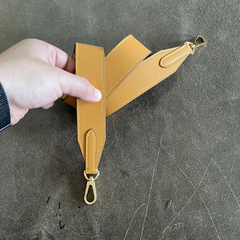 

3.5CM Wide Bag Strap for Handbags Vegetable Tanned Leather Women Shoulder Bag Straps for Handle Crossbody Bag Accessories