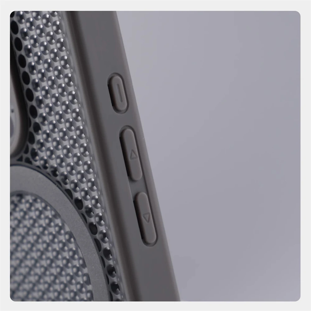 Kühlung Wärmeableitung für Magsafe Magnetische Hülle für iPhone 17 16 Pro Max 15 Plus 14 13 12, stoßfeste Hide Stand Cover Shell – Detail 8