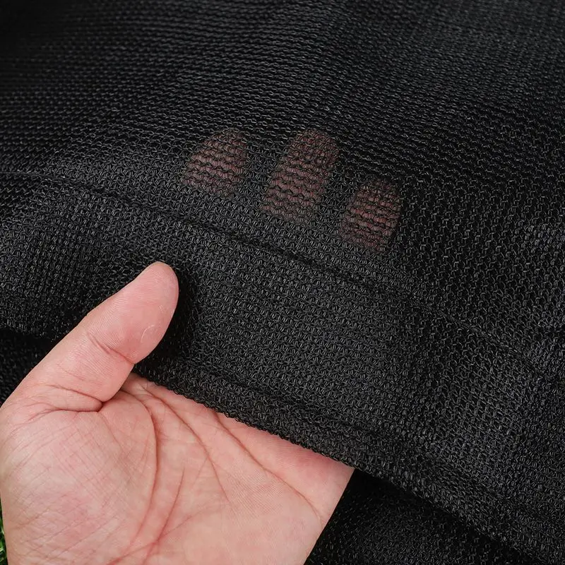Description Picture 6 of itemNew Type Round Silk Sunshade Nets Plants Protection Net Knitted Sun Shading Sail Balcony Windscreen Mesh HDPE Sunscreen Fabric