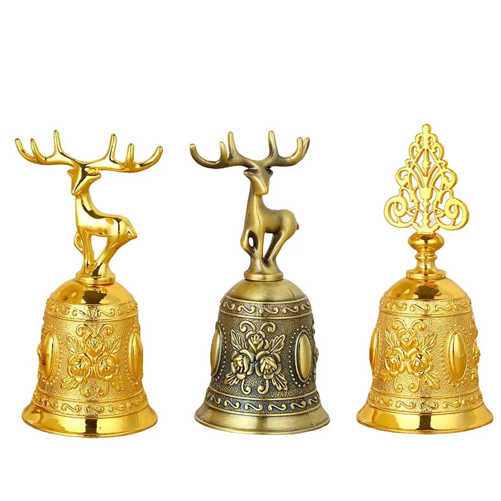 

Christmas Ornament Handbell, Dinner Bells, Musical Service Bells, Home