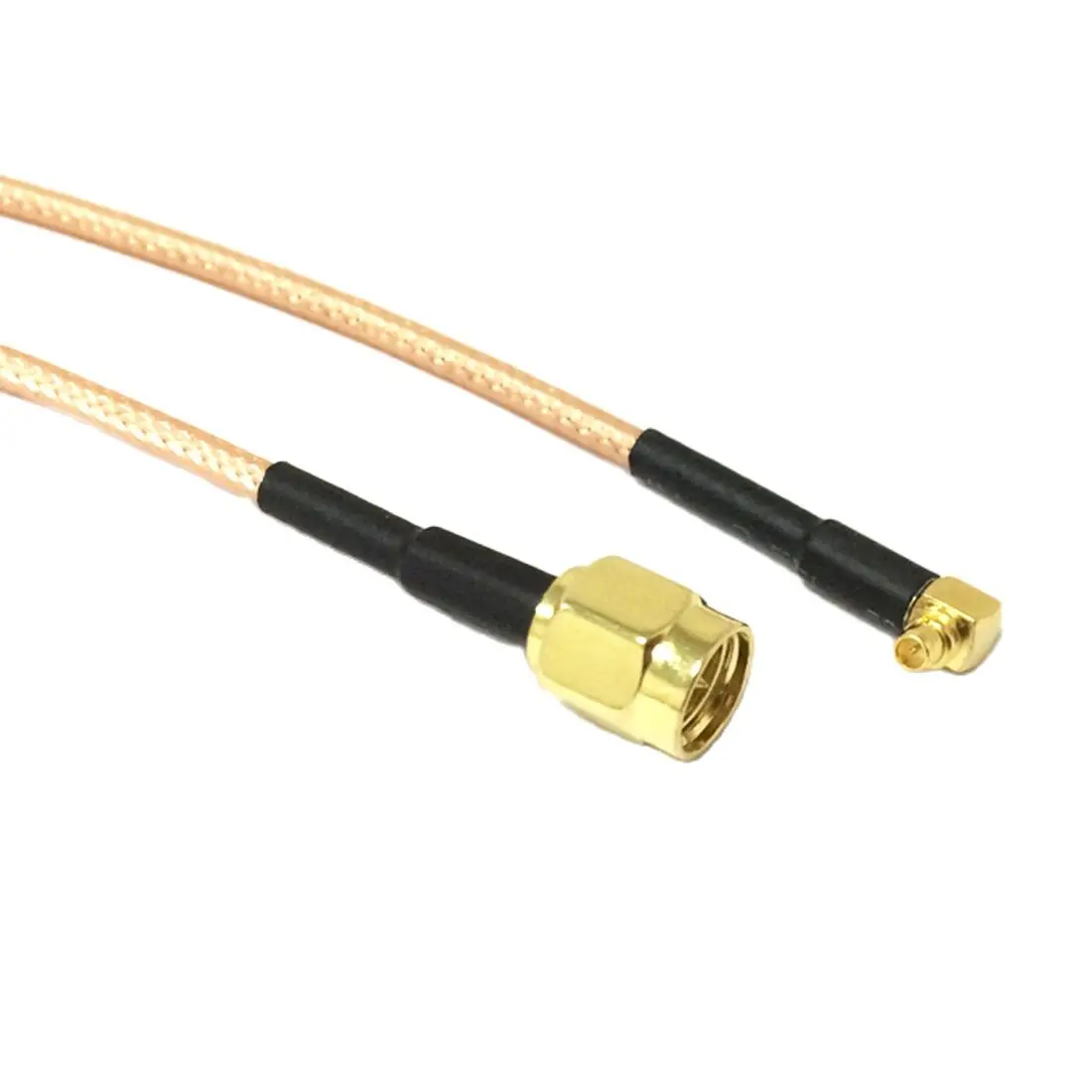 Drahtlose Modem verlängerung sma Stecker/RP-Stecker an mmcx rechtwinkliger Stecker Pigtail-Kabel rg316 15cm 50cm 100cm Großhandel