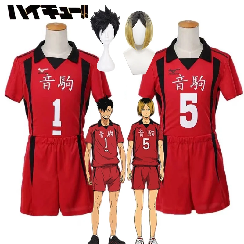 

Костюм для косплея Аниме Haikyuu Nekoma, Джерси, Униформа, кенма козуме, тетсуро, куроо, костюм с короткими рукавами, спортивная одежда, № 5