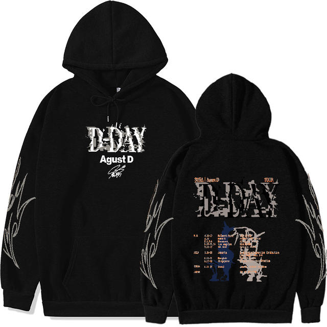 D-DAY TOUR THEMED HOODIE