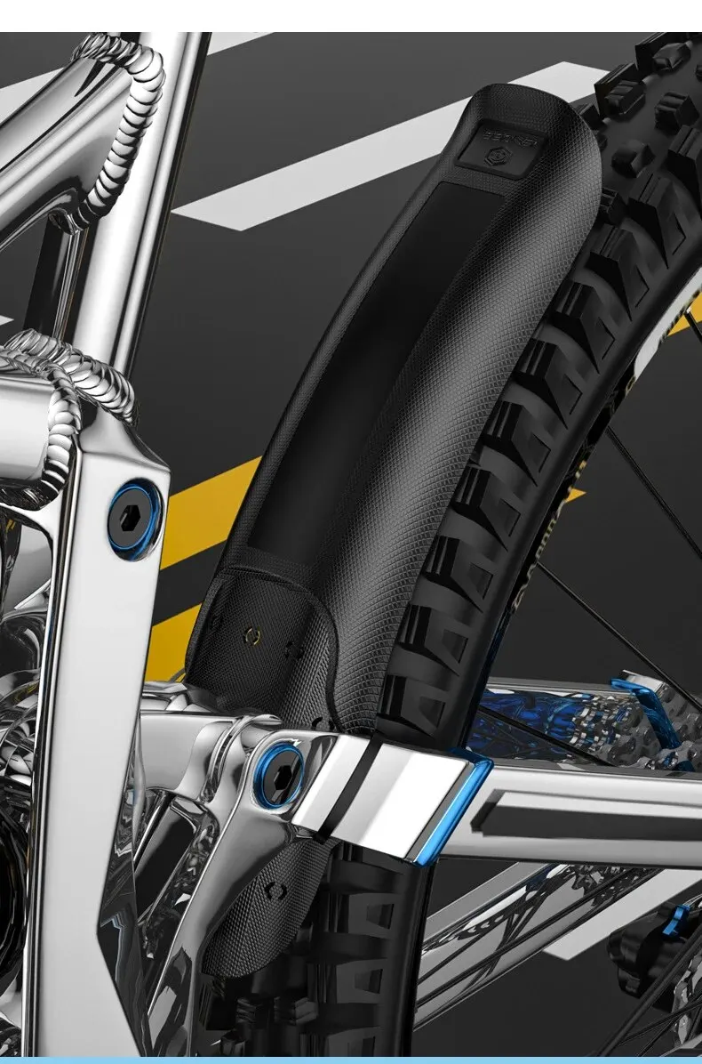 Description Picture 5 of item1/2PCS Bicycle Mudguard Bike Fender Wings Road MTB Bike Front Rear Tire Wheel Lightweight Mud Guard Bicycle Cycling Accessories