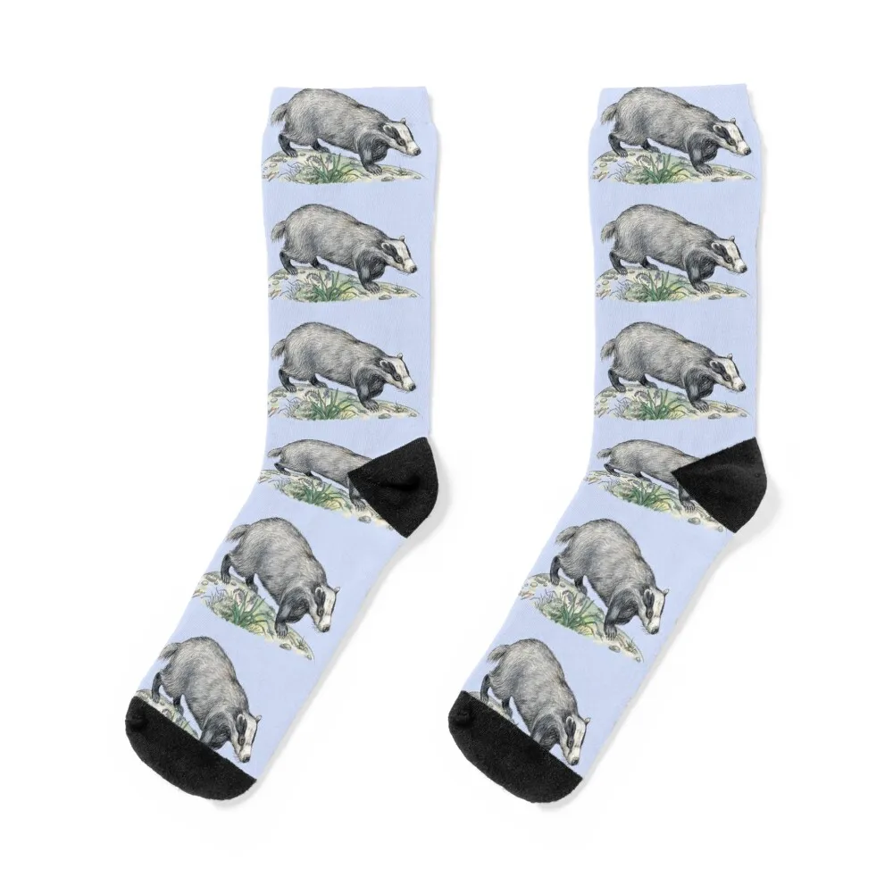 

Badger Socks golf Toe sports Men's halloween Socks Female Men's
