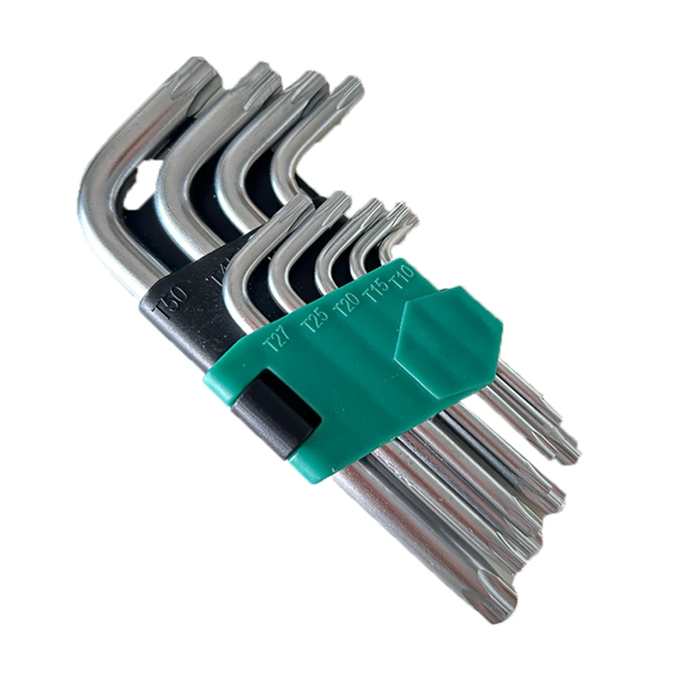 Kit Chiavi Esagonali Torx E A Brugola - Set 18 Pezzi, Testa Sferica, Metriche E In Pollici