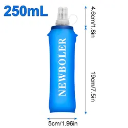 Collapsible Silicone Water Bottle for Outdoor Activities - 150ml/250ml/500ml (BOT002-250)