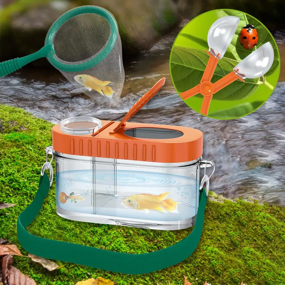 Kids Explorer Kit, Outdoor Adventure Camping Kit & Bug Catcher Kit, Educational Nature Exploration Toys Gift For Boys & Girls 2