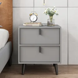 Mesita de noche para dormitorio, estantería Simple y moderna, Mini armario de almacenamiento pequeño, de lujo