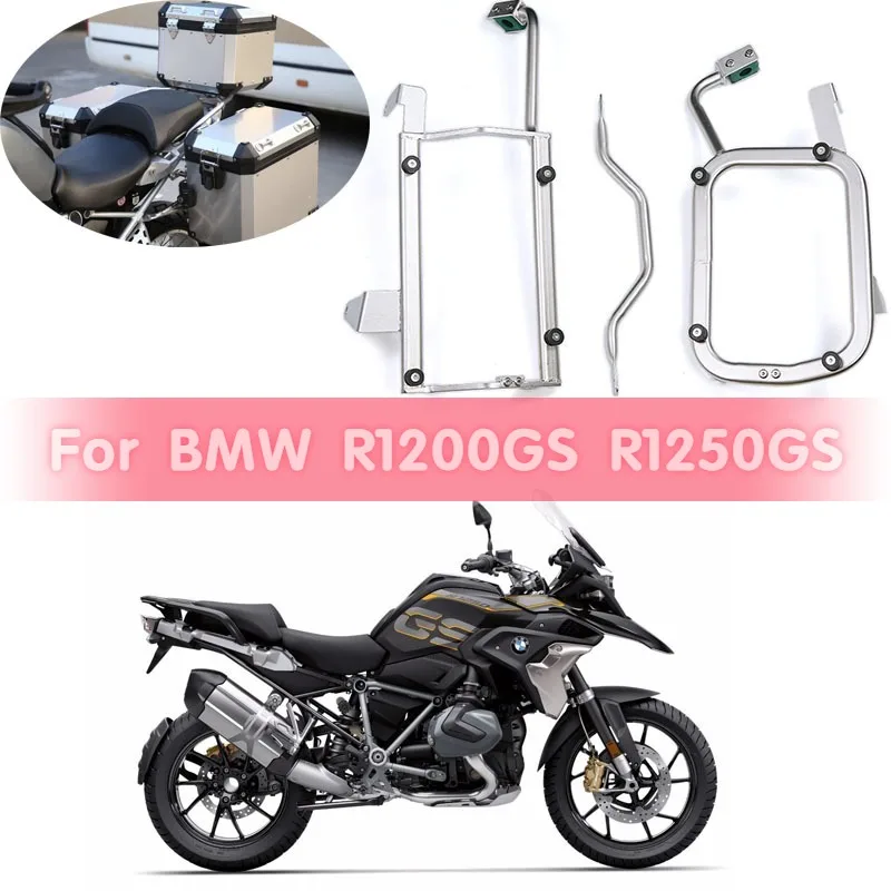 Per Bmw R1200Gs R1250Gs Lc Adventure R1250Gs Panniers Rack In Acciaio Inox Top Case Rack Per Bmw Gs 1200 1250 Gs Lc Adventure