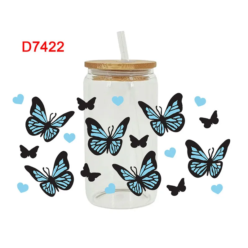 10 Pegatinas UV DTF Vintage Para Tazas Y Botellas | Decoración Impermeable Personalizable