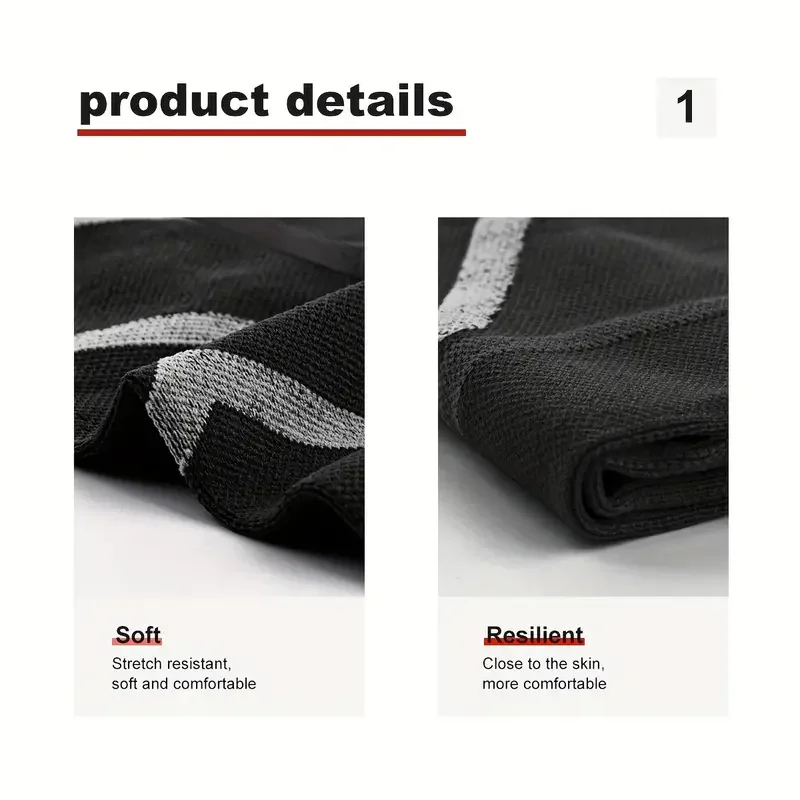 1 Pair Compression Calf Sleeves Breathable Nylon Blend Supportive Design for Running Yoga Cycling Calf Compression Sleeve