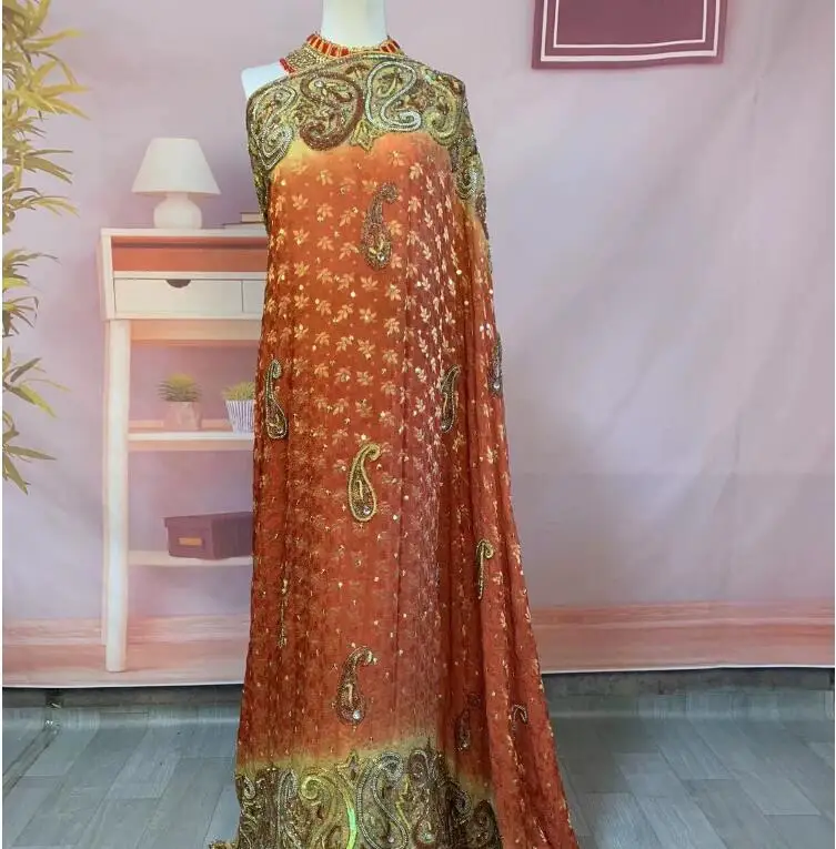 

Indian KTV Dress Banquet Women's Wedding Traditional Sari