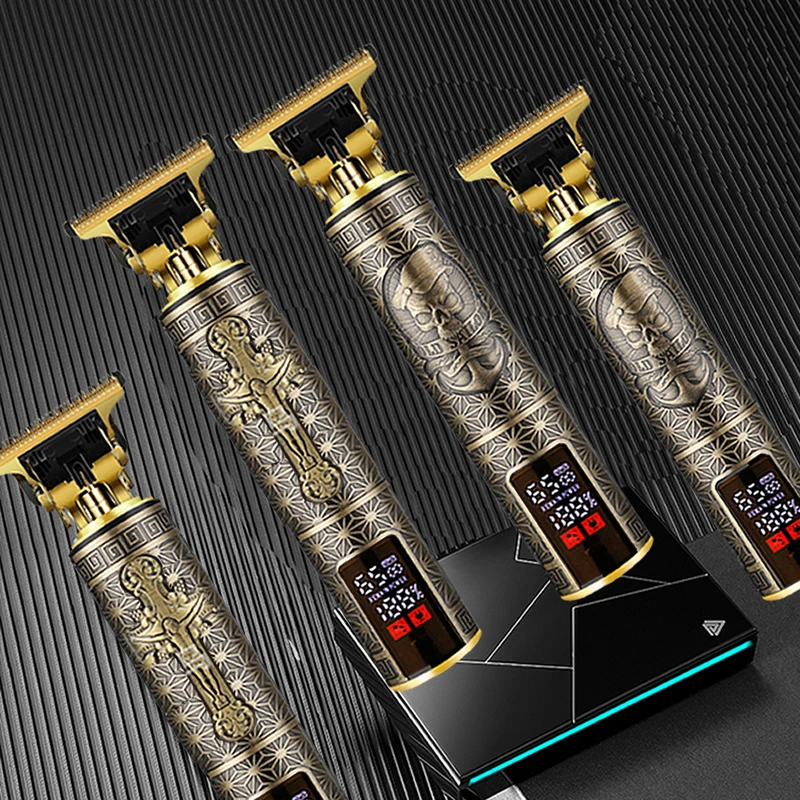 Hair Clipper Mower Professional  Barber Trimmer for Men Shaving Electric Shaver Hair Cutter Beard Clipper T9 Cutting Machine