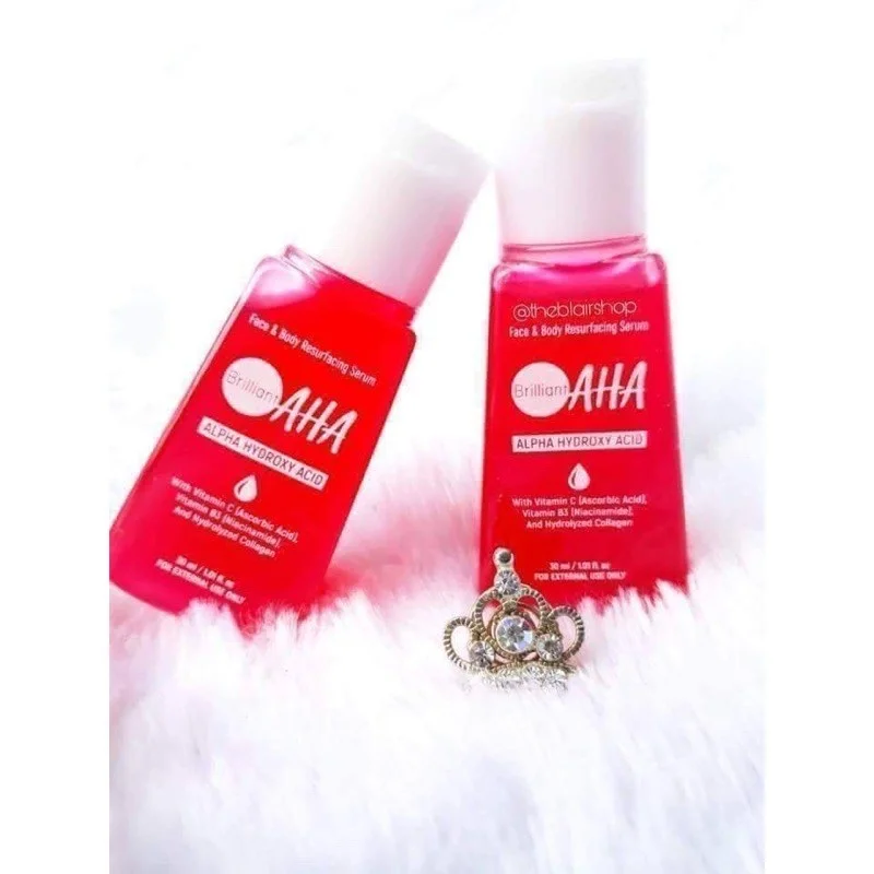BRILLIANT Serum AHA 30ml (Gambar) 100% ORI HQ Hot Sale Skincare 6