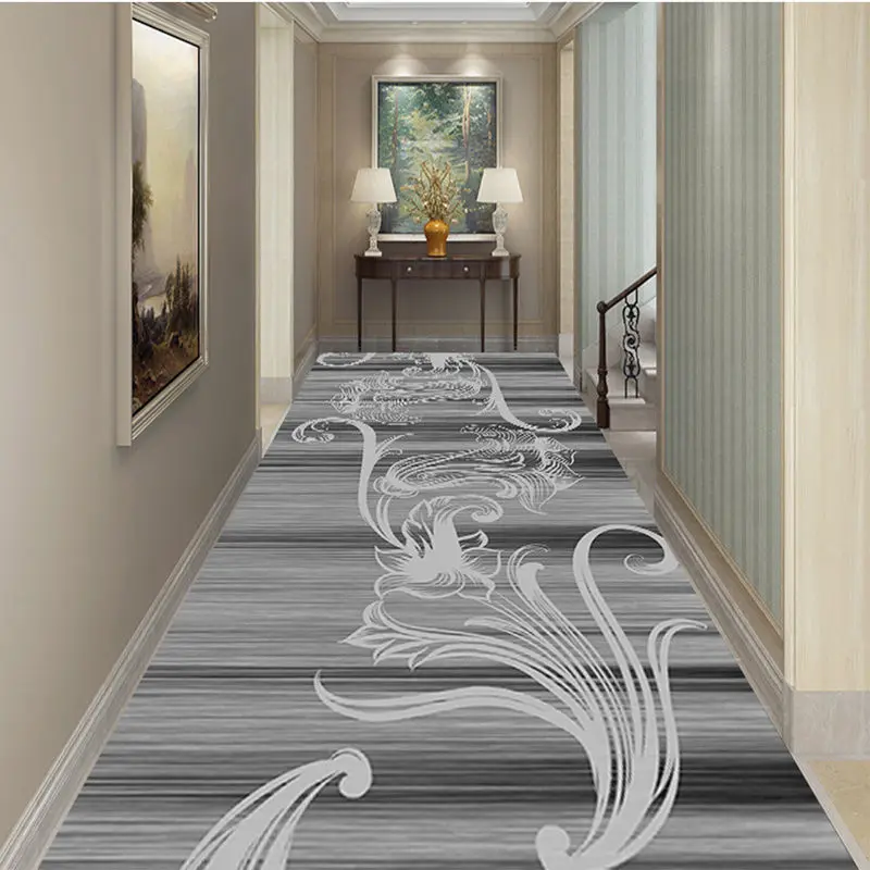 Hallway Aisle Carpet Home Long Non-slip Hotel Corridor Carpet Bedroom Living Room Entrance Door Carpet main image 1