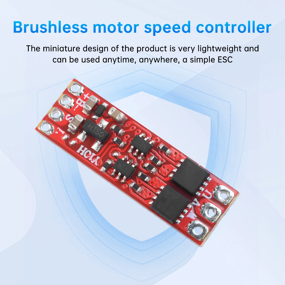 2S-3S 8A Mini Brushless Motor Driver Board BLDC Micro Electric Regulator Drive Speed Controller 1104 1106 1306 1407 Motor dc motor driver dc motor speed controller
