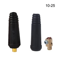 Europe Welder Quick Fitting Male Cable Connector Socket DKJ 10-25 50-70 Plug Adapter Female Insert Welding Machine Parts 1