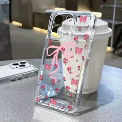 Luxury Little Pink Flower Daisy Shockproof TPU Case for Redmi Note 13 Pro 4G (S28993)