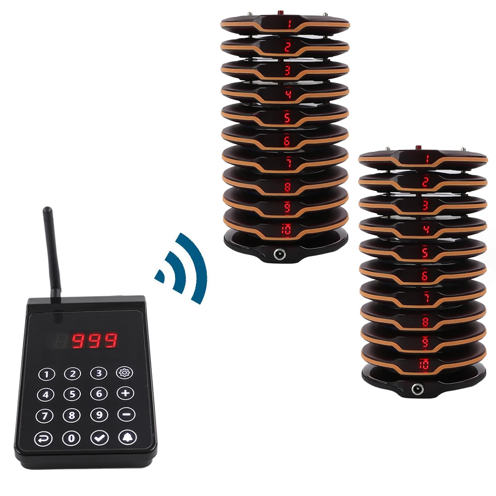 نظام النداء اللاسلكي للمطاعم نظام استدعاء النداء ل...