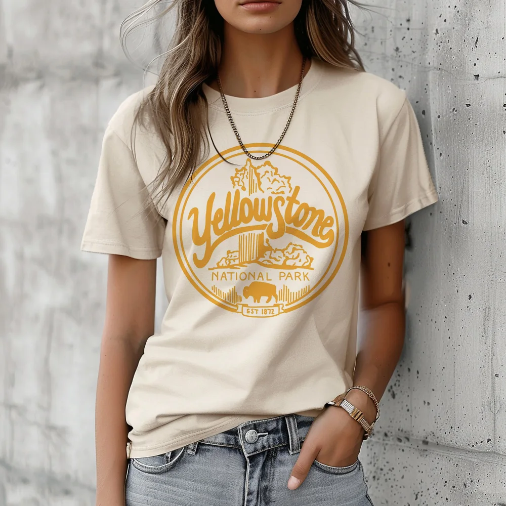Yellowstone t-shirts women designer streetwear tshirt female anime 2000s clothes 3