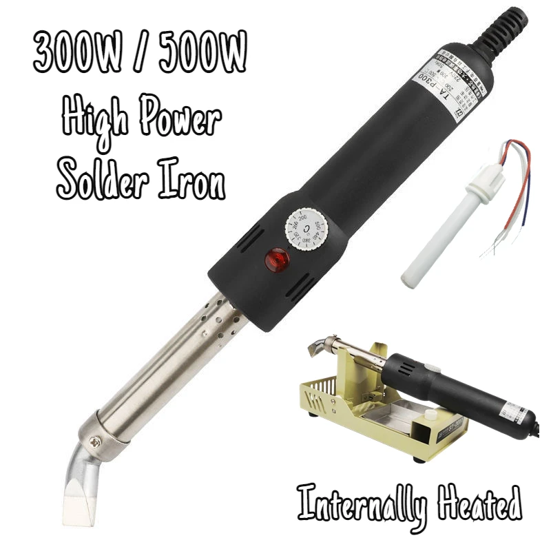 300W 500W Solder iron Constant Temperature Internal Heating Type High Power Adjustable Temperature Electric Soldering Iron