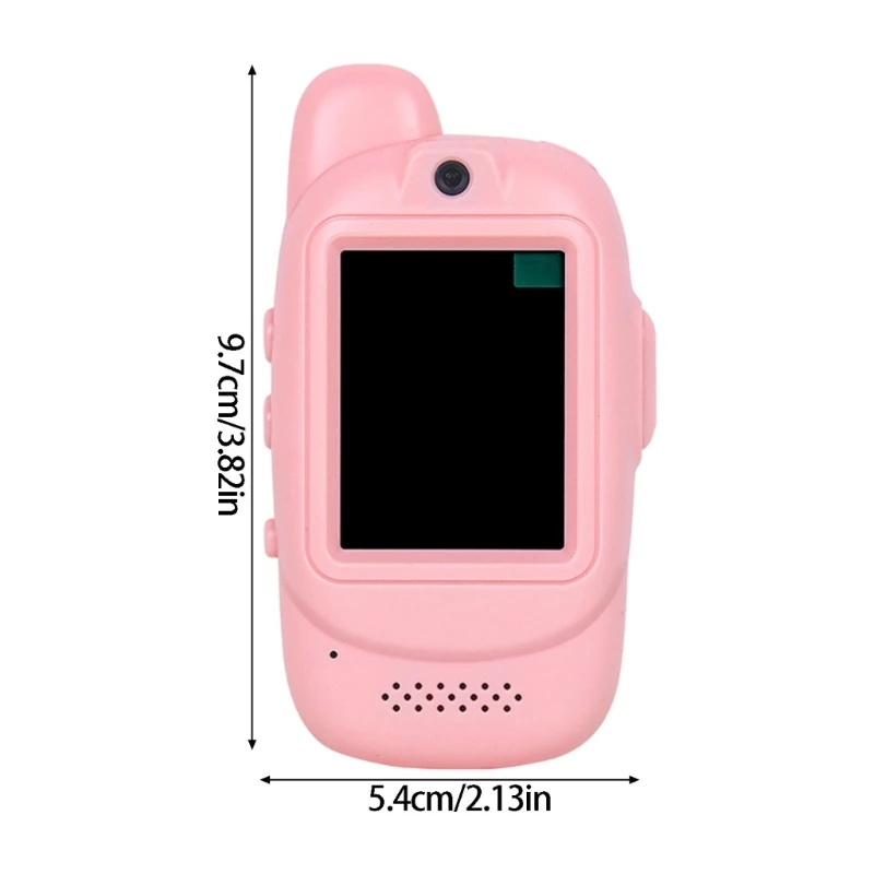 워키 토키 어린이 인터콤 장난감 놀이 활동 중에 어린이가 쉽게 사용할 수 있는 간단한 버튼 레이아웃 15UB