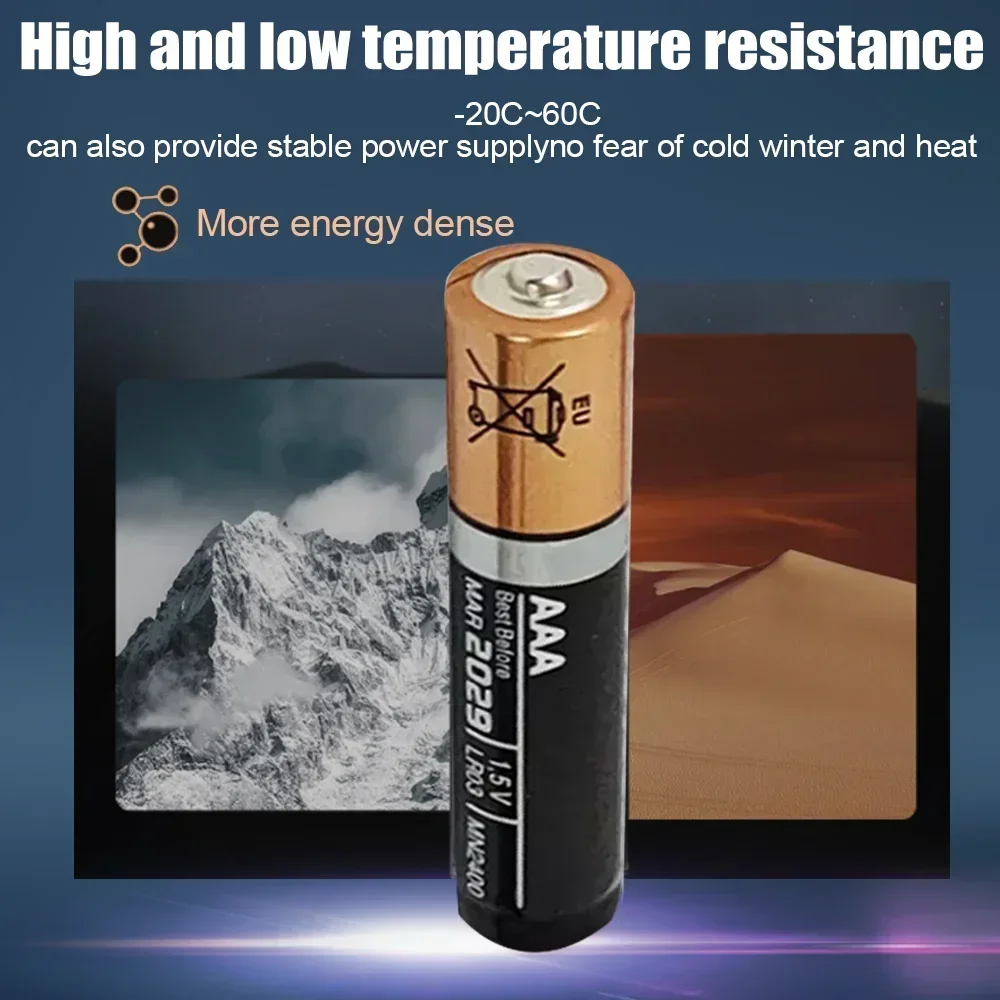 20PCS Original NEW AAA 1.5V Alkaline Battery LR03 For Camera Toy Flashlight Remote Control Mouse Clock Dry Primary Battery