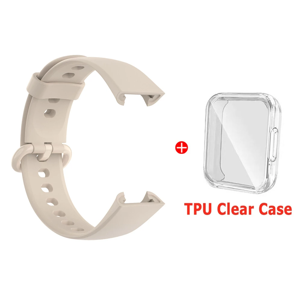 Silicone Replacement Watch Strap for Xiaomi Mi and Redmi Lite Watches