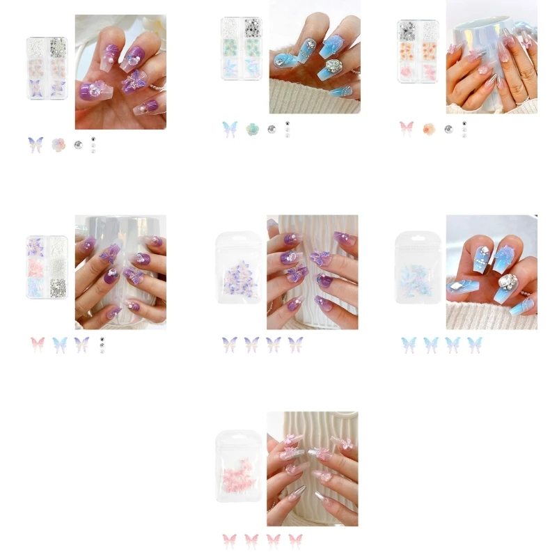 

Showcase Your Personality with Versatile Resin 3D Butterfly Adornments