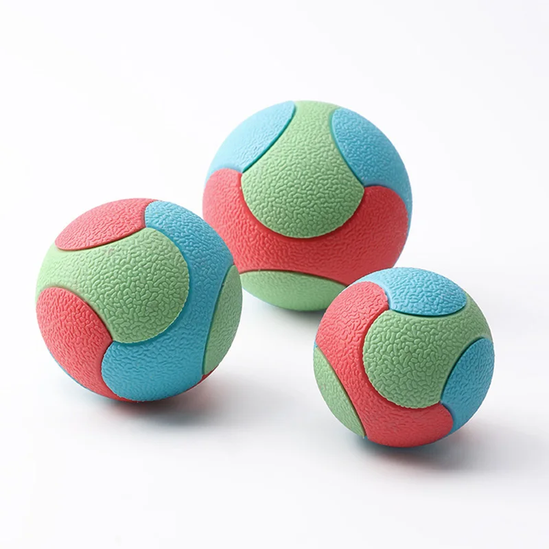 Pet Dog Toys Bite Resistant Bouncy Ball Toys for Small Medium Large Dogs Tooth Cleaning Ball Dog Chew Toys Pet Training Products 3