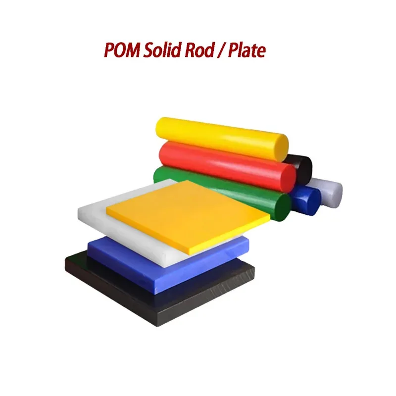 POM Kunststoffstäbe in Verschiedenen Farben 4-35mm Durchmesser 500mm Länge Vollstab für CNC-Bearbeitung