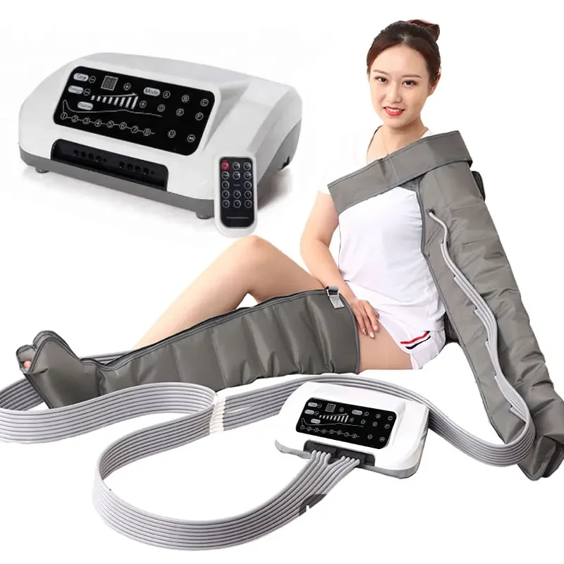 

Electric Air Compression Leg Massager Wraps Arm Waist Foot Massage Machine Promote Blood Circulation Varicose Veins Relieve Pain