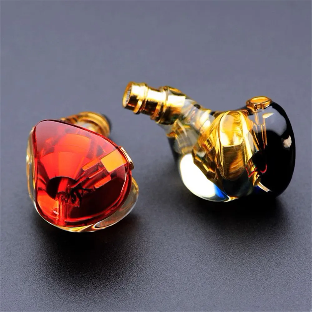 FENGRU Diy QZX-A1 Custom Made In Ear Resin Earphone HiFi Running