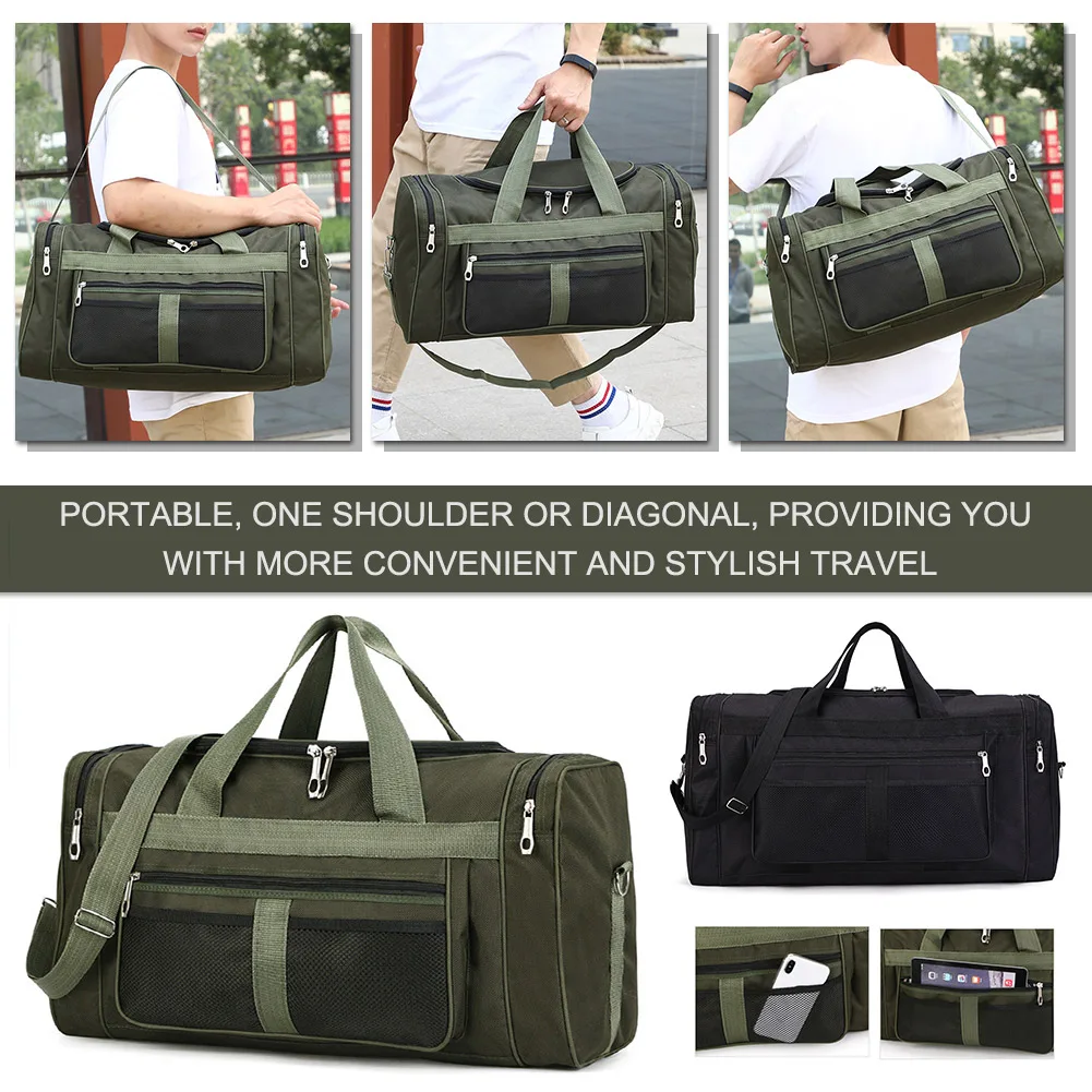 Oxford Dry Wet Separation Bags Large Capacity Portable Gym Bags Waterproof Fitness Training Bag for Outdoor Travel Football Bags 6