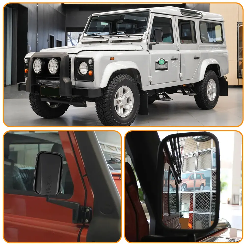 Ricambio Aftermarket Defender Testa Specchio Laterale Per Land - Foto 2