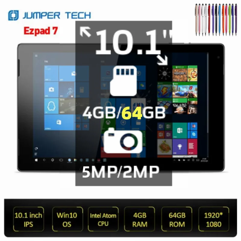 인텔 아톰 X5 Z8350 쿼드 코어, 4GB RAM, 64GB ROM, 10.1 인치, 윈도우 10, 64 비트, 1920x1200IPS, 6500mAh 점퍼, Ezpad 7 태블릿, 인기 판매 Best Top5 인텔 아톰 X5 Z8350 쿼드 코어, 4GB RAM, 64GB ROM, 10.1 인치, 윈도우 10, 64 비트, 1920x1200IPS, 6500mAh 점퍼, Ezpad 7 태블릿, 인기 판매 Best Top5