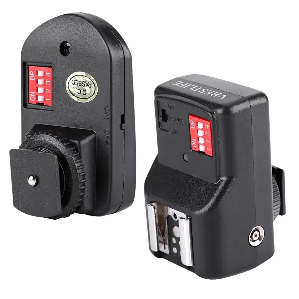 

Universal 16 Channel Wireless Flash Trigger Camera Transmitter Receiver