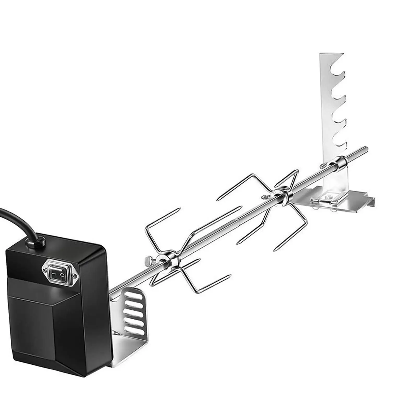 EUStandardRotisserieGrillKitElectricGrillAccessoryAdjustable