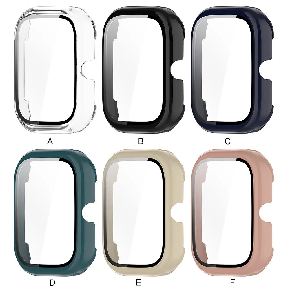 Durable PC Watch Case with Tempered Glass and Anti-Scratch Dustproof Protector