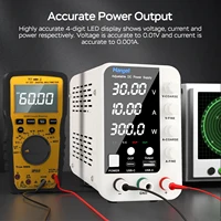 DC Lab แหล่งจ่ายไฟ 30V 60V 120V Bench Power Supply Encoder ควบคุมแรงดันไฟฟ้าและ Current Dual แรงดันไฟฟ้าขาเข้า 220 V/110 V 4