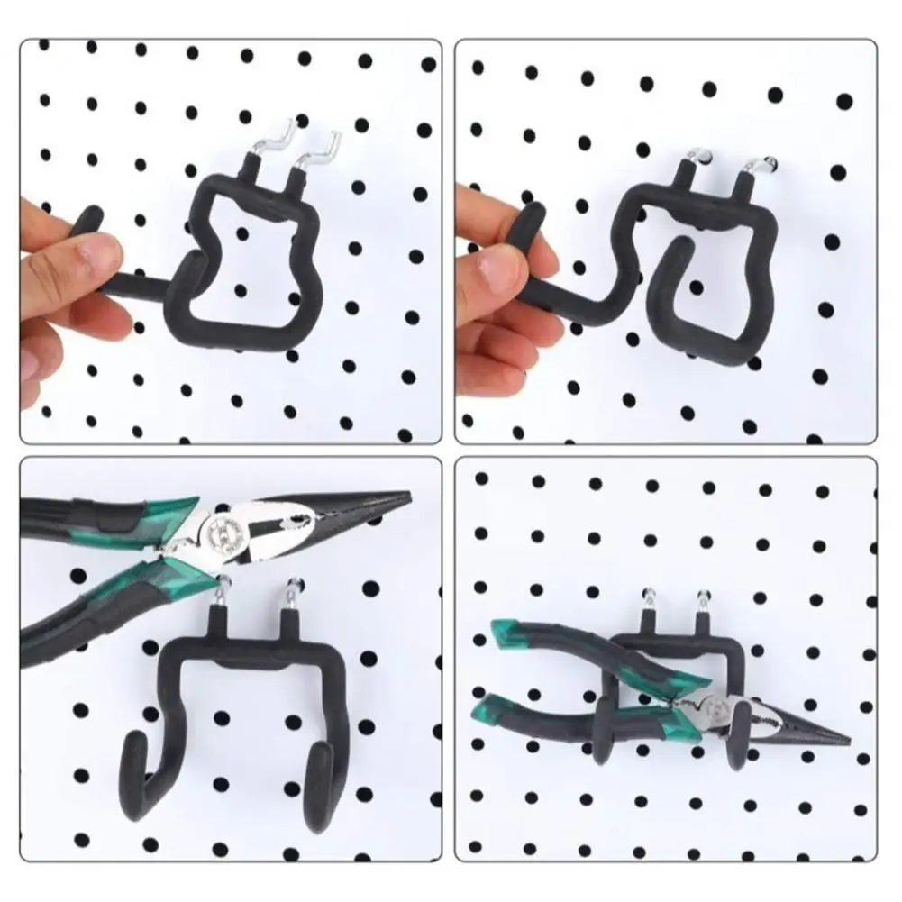 32mm Power Tool Holder Hole Plate Rack Strong Load-bearing Simple Installation Multi-Functional Wall Mounted Holder Hanger Rack