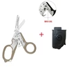 Combination Tactical Scissors Multifunctional Tactical Pliers Folding Scissors Outdoor Survival Tools Small First Aid Scissors 2
