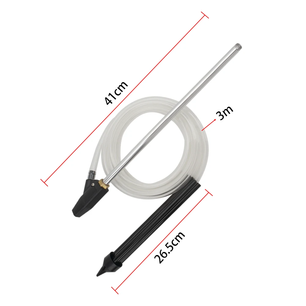 Car Washer Sandblasting Kit Sand Blaster Attachment High Pressure Water Cleaning Sandblaster Gun Lance Hose for Karcher Car Wash 5
