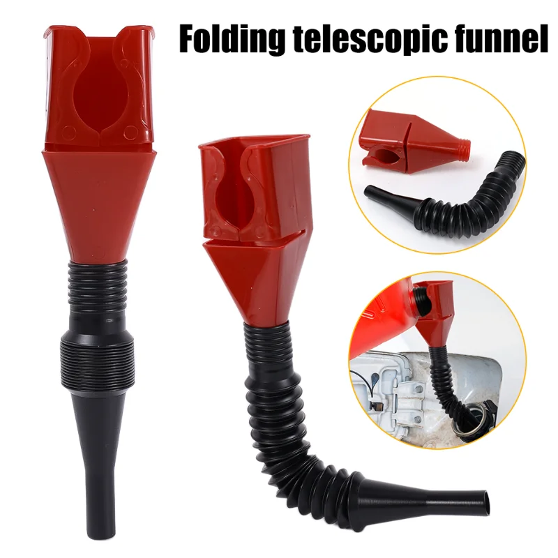 FoldingTelescopicHoseRefuelingFunnelMotorcycleRefuelingGasoline